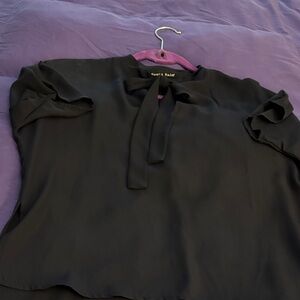 Elegant Navy Blue Women's Top worn twice.